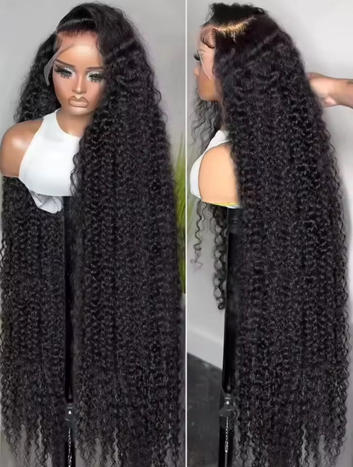 Deep Wave Curly Lace Frontal